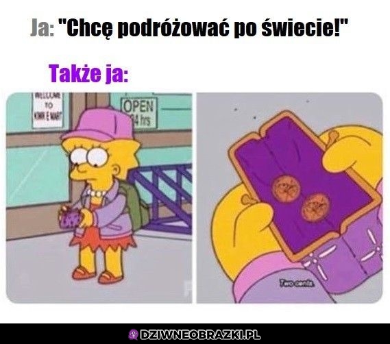 Tak wygląda moje podróżowanie