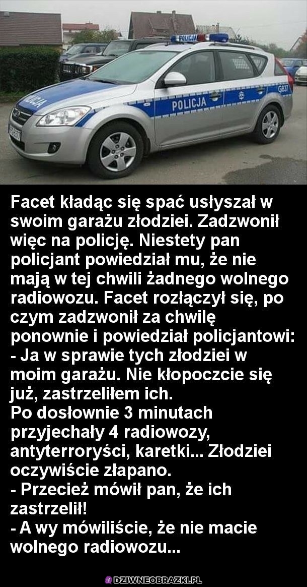 Jak działa Polska Policja? Właśnie tak!