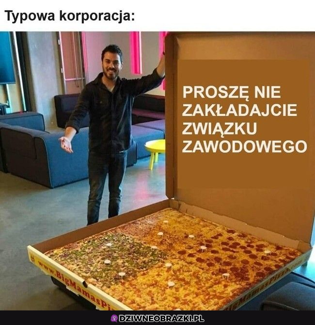 Kto z korpo? Rączka do góry