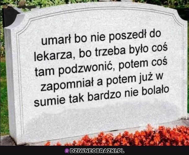 Niedługo nowe nagrobki 