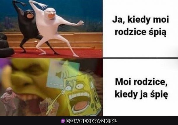Kiedy ktoś śpi
