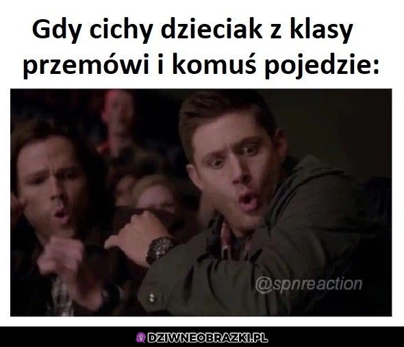 Ten niespodziewany moment