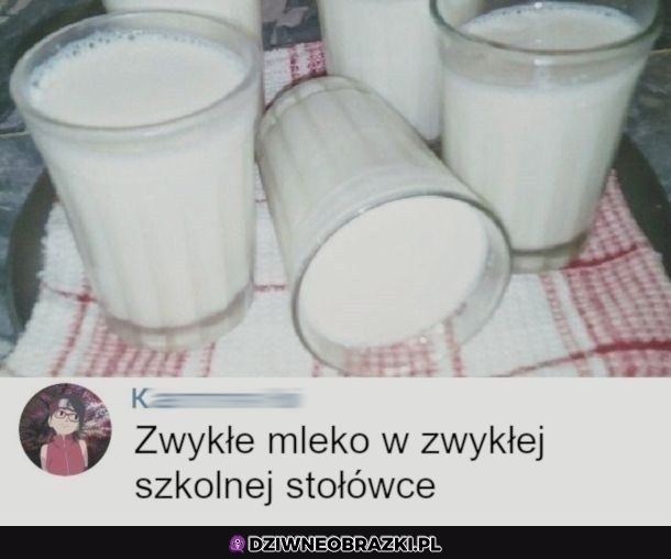Zwykłe mleko