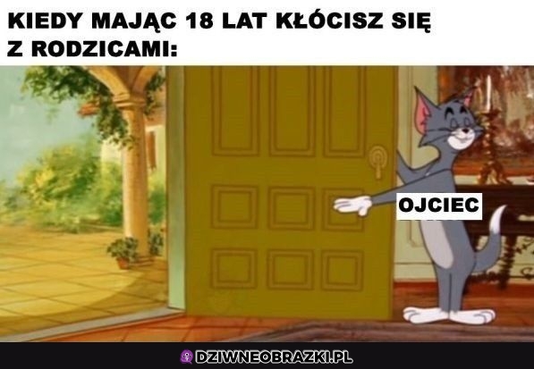 Kiedy kłócisz się z rodzicami