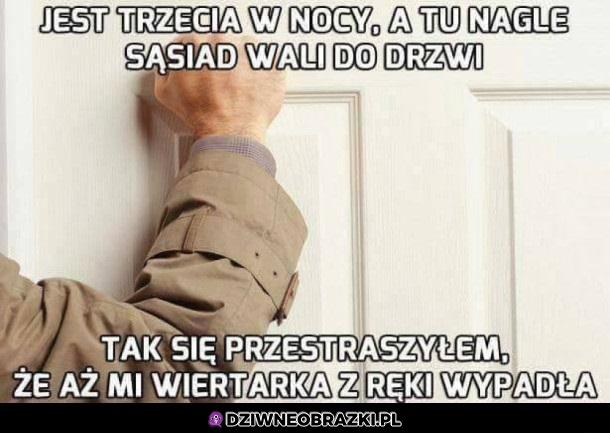 Ale się wystraszyłem