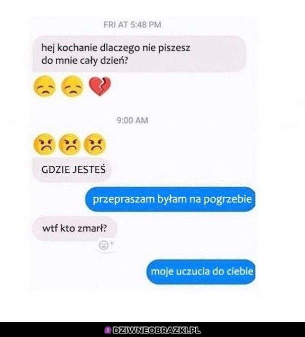 Dlaczego się do niej nie odzywa?