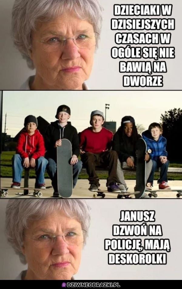 Dzieciaki na dworze