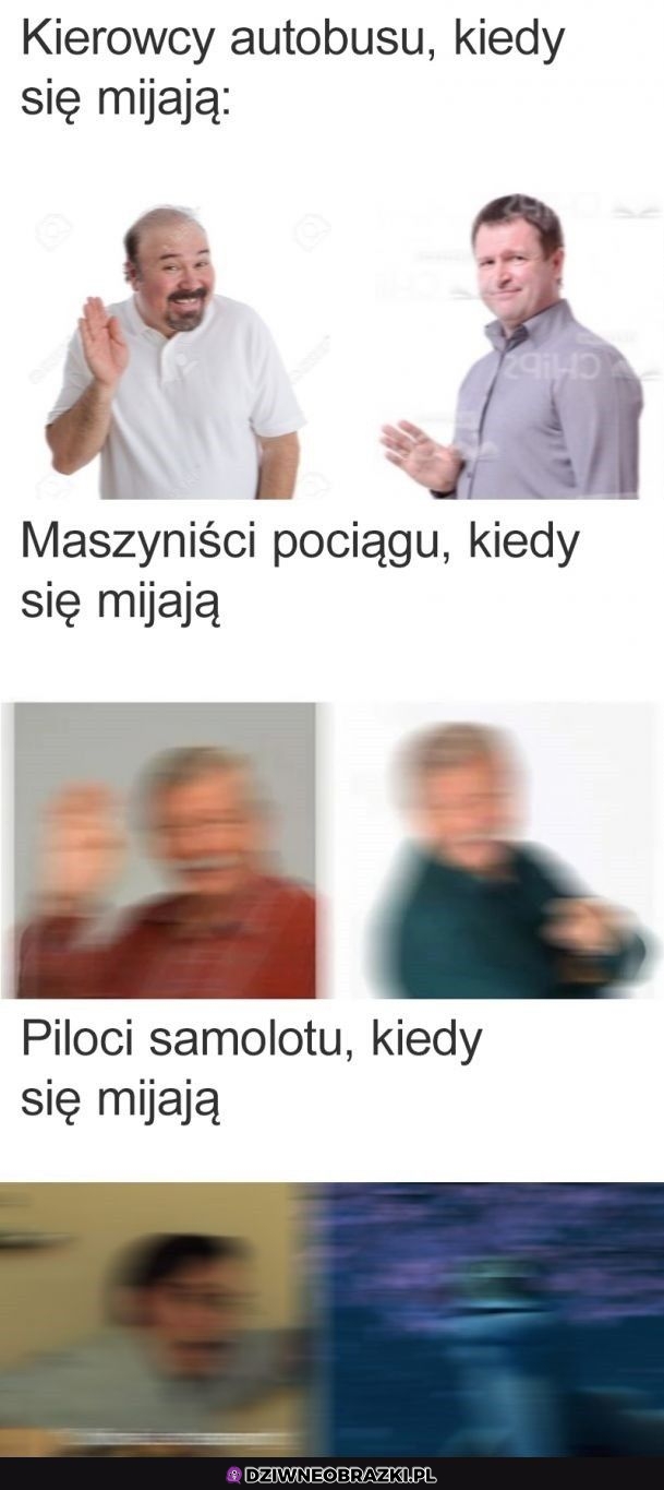 Kiedy się mijają