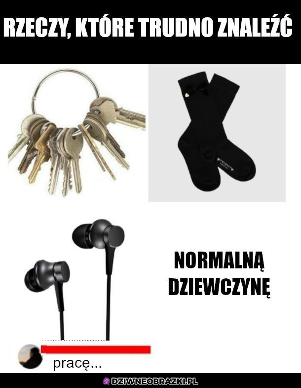 Rzeczy które trudno znaleźć