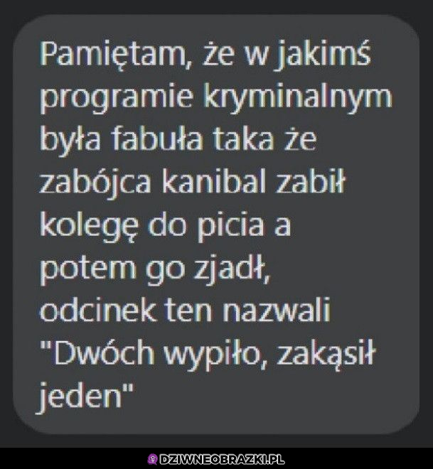 Bardzo intrygujący tytuł