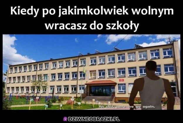 Kiedy wracasz do szkoły