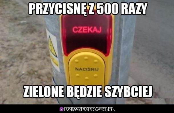 Na pewno przyśpieszę