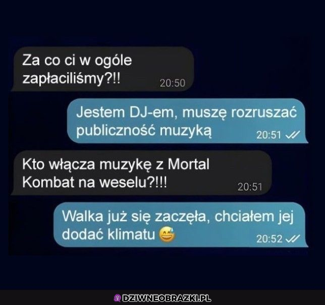 Kiedy DJa poniosło