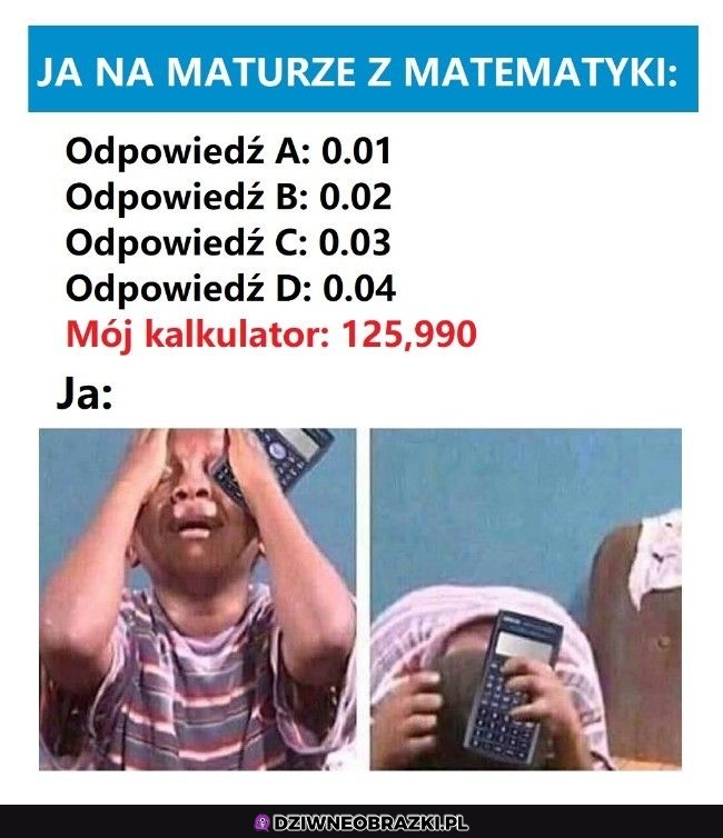 Matura z matmy