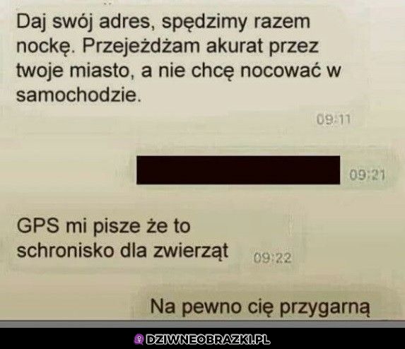 Kiedy na pewniaczka chcesz nocować u byłej