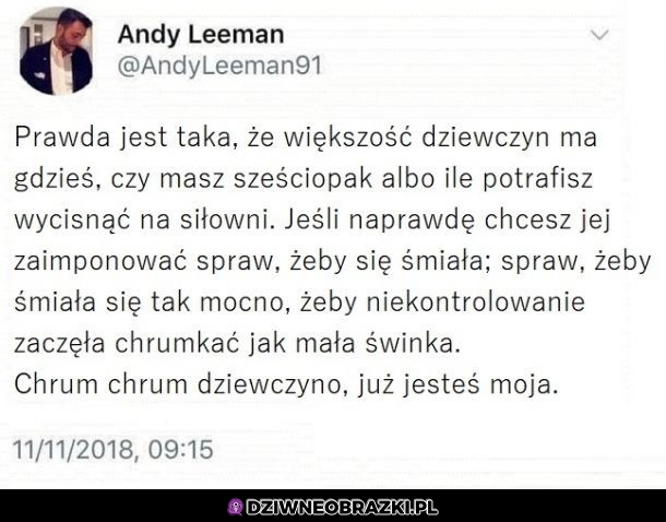 Uniwersalna prawda o tym, jak zdobyć dziewczynę
