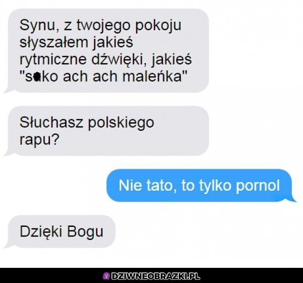 Co on tam robi sam w pokoju?