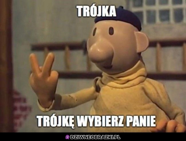Trójkę!