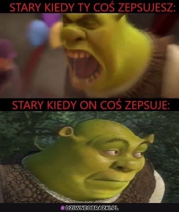 Kiedy stary coś zepsuje