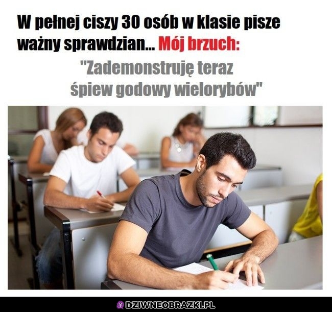 Mój brzuch za każdym razem