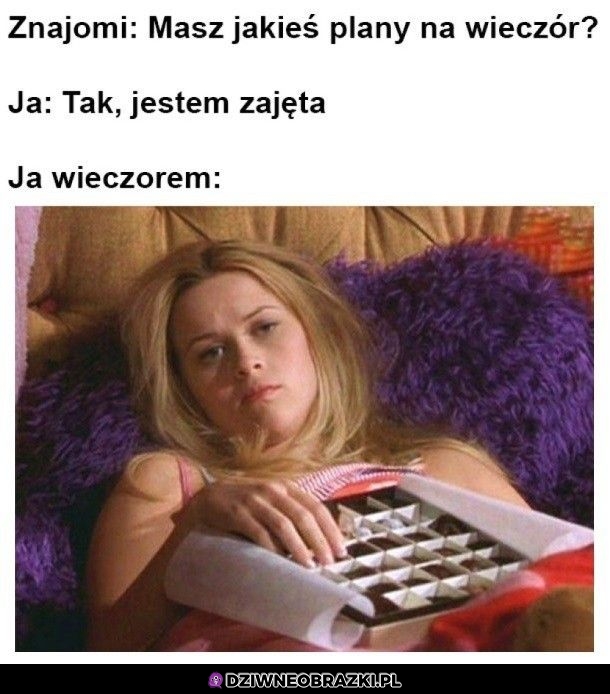 Plany na wieczór