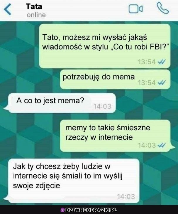 Kiedy tata jest bardzo pomocny