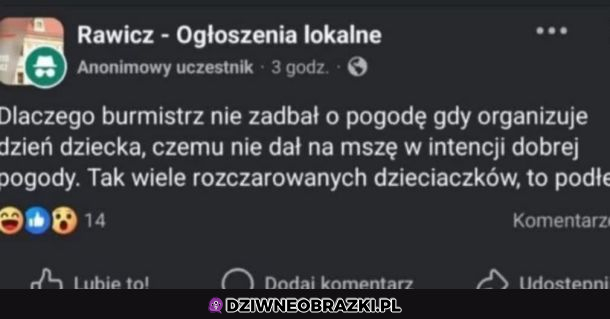Co to za słaby burmistrz 