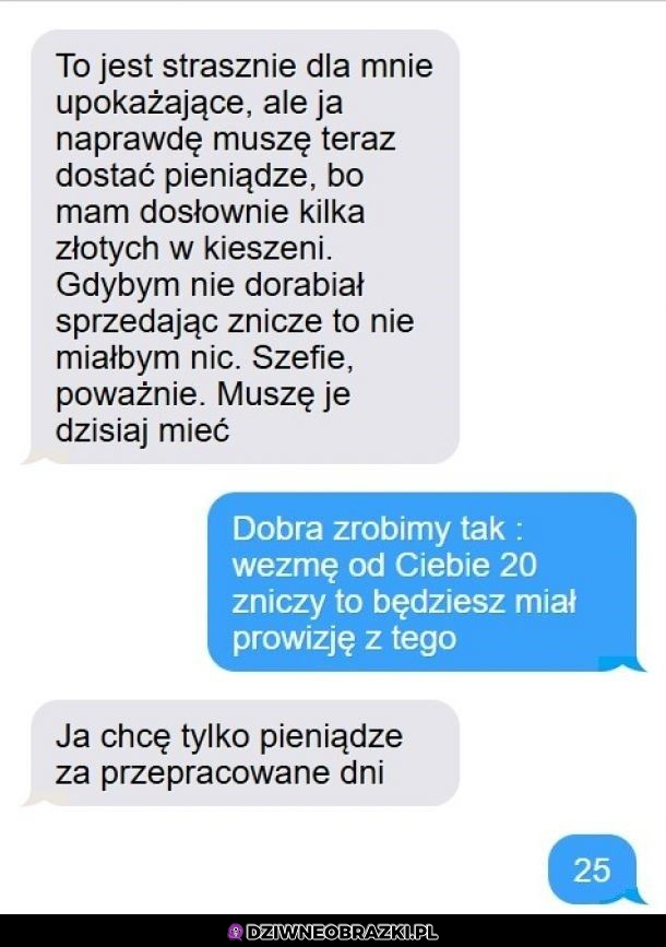 Jeszcze się licytuje janusz jeden