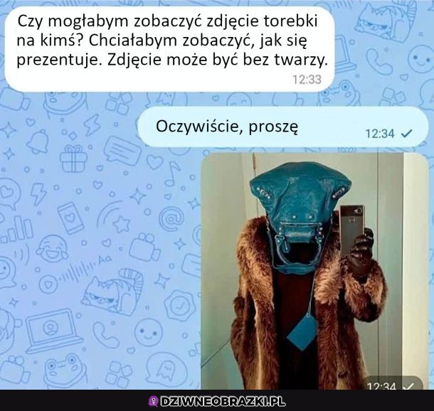 Kiedy sprzedajesz torebkę