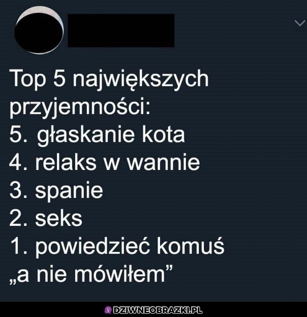 Największe przyjemności na świecie