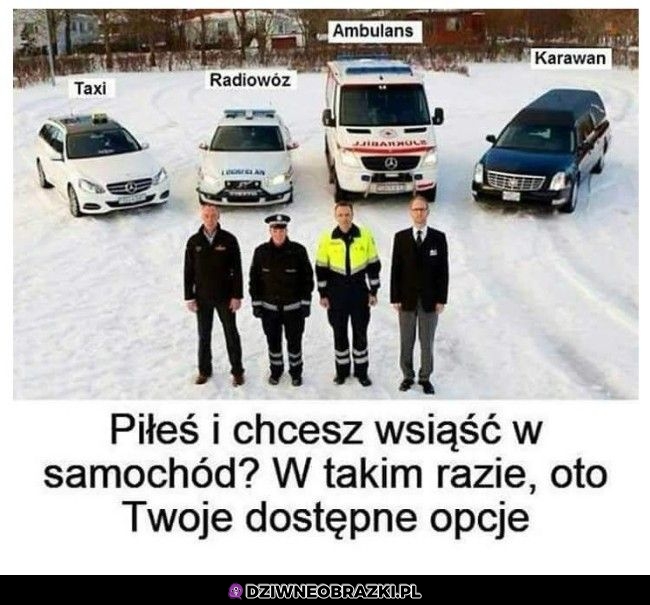 Takie masz opcje