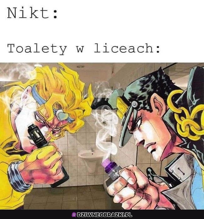 Toalety w liceach takie są