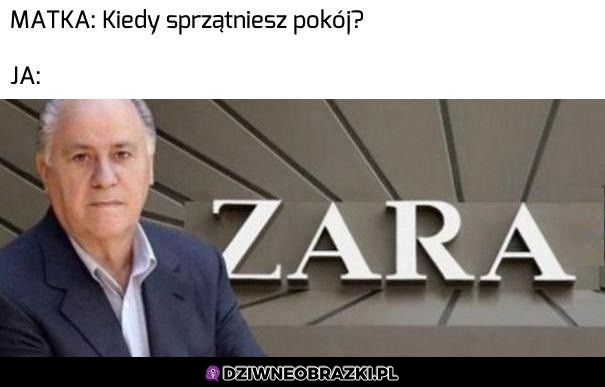 Kiedy posprzątasz?