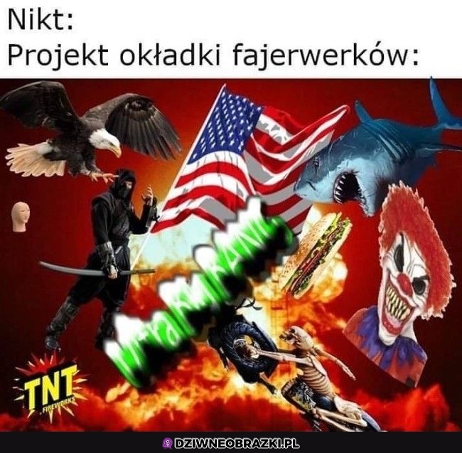 Okładki fajerwerków