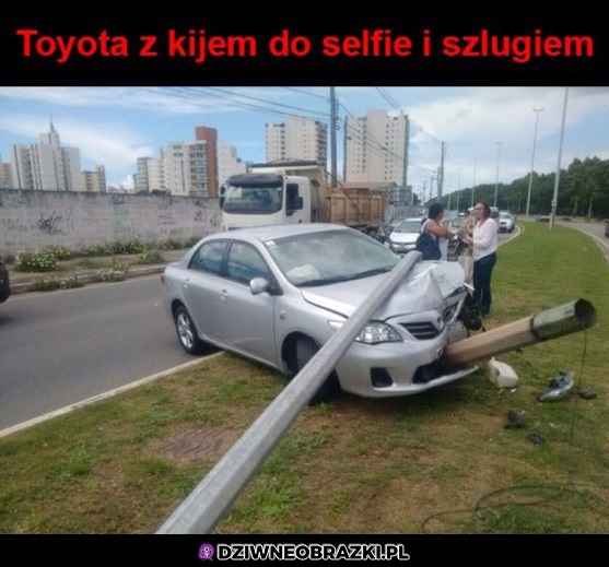 Wyluzowana Toyota