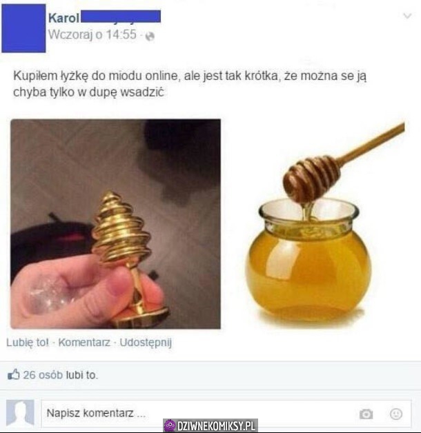 Krótka ta łyżka