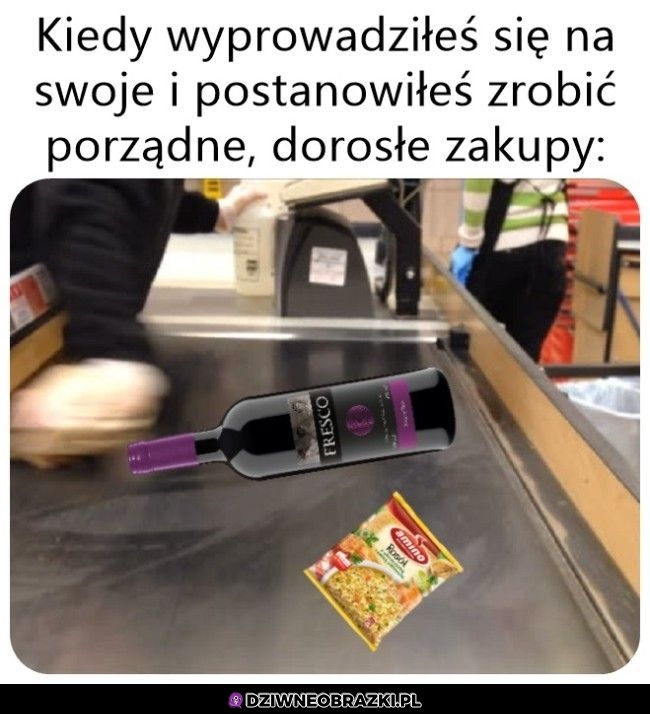 Na starcie tak jest