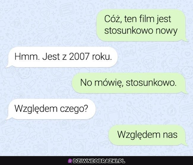 stosunkowo nowy film