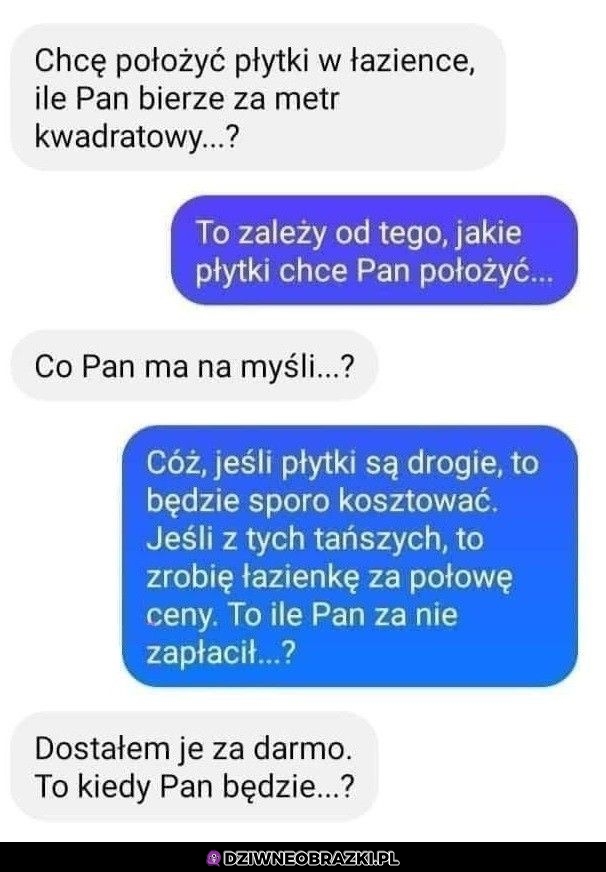 A co to za dziwny cennik