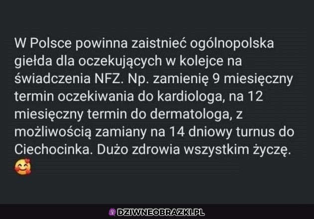 Pomysł na giełdę