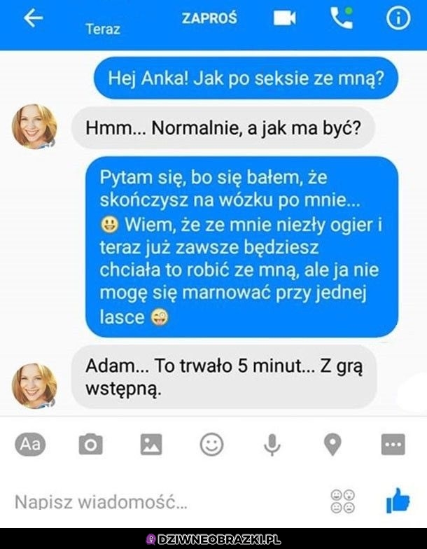 Jak tam po numerku z nim?