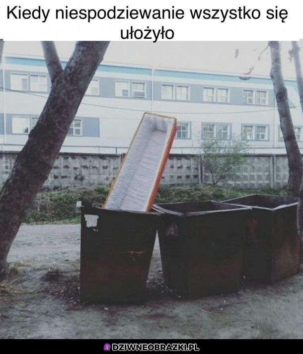 A jednak się ułożyło