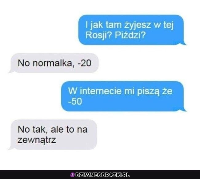 Jak tam w tej Rosji?