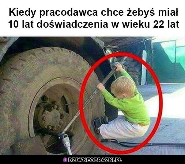 Od małego do roboty