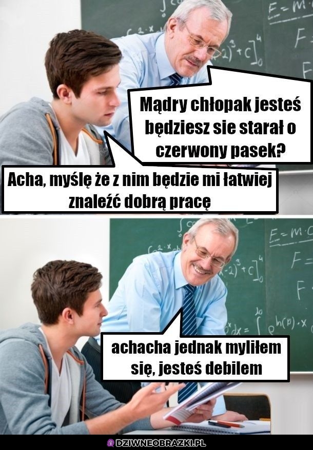 Czerwony pasek