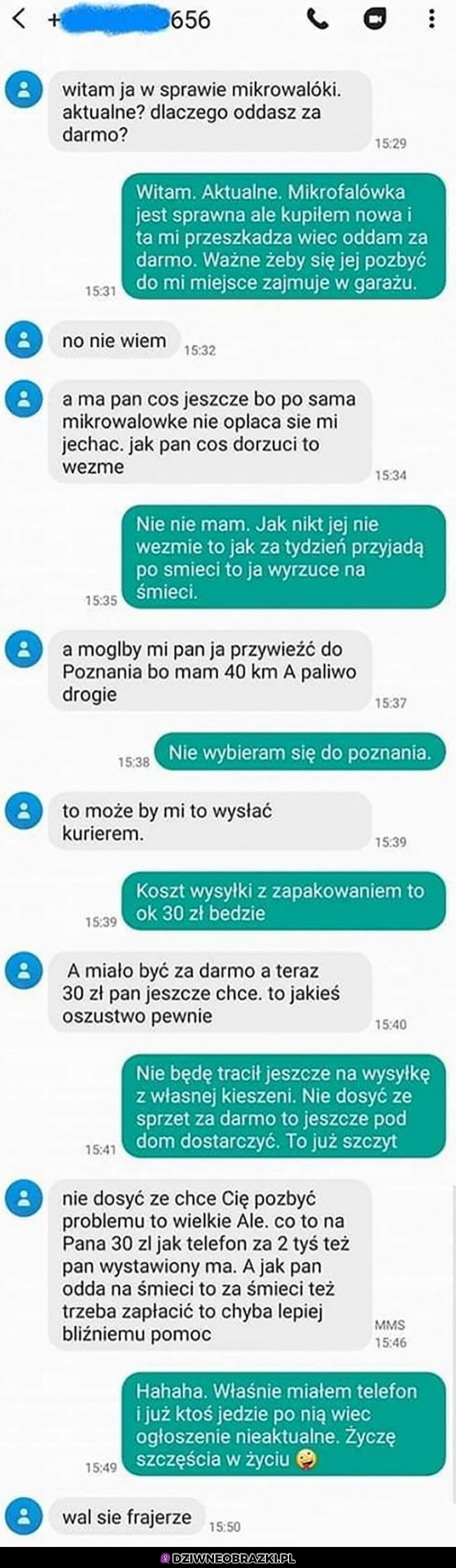 Nigdy więcej nie oddam za darmo