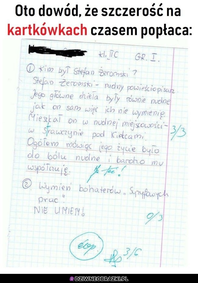 A jednak warto być szczerym