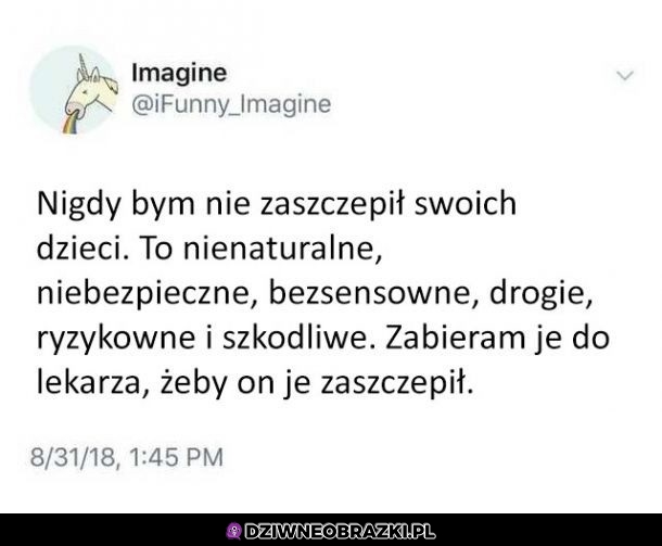 Jedyny sensowny powód, żeby nie szczepić