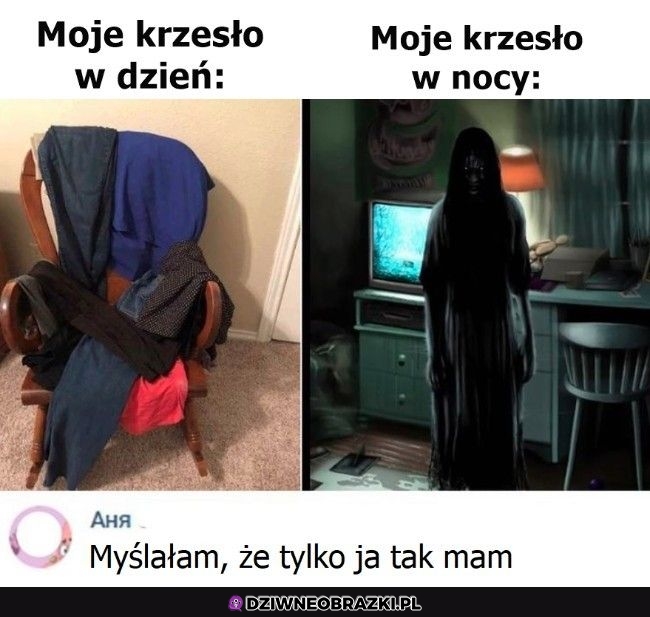 Krzesła takie są