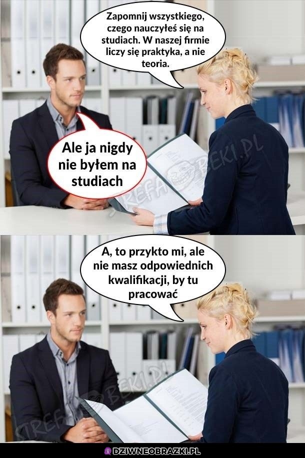 A to sorry, ale nie